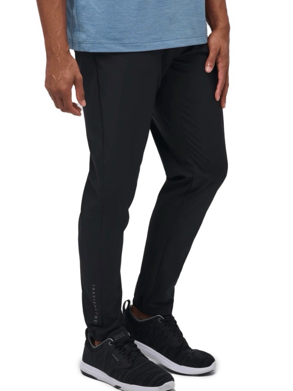 NWT Travis Mathew Men's Size 38 OTC Open To Close Jogger Pants Black 1MAA392 NEW